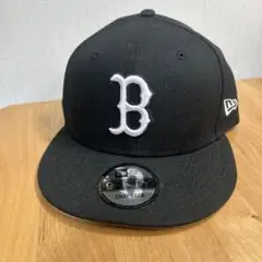 New Era 9FIFTY ブラックキャップ ボストンレッドソックス