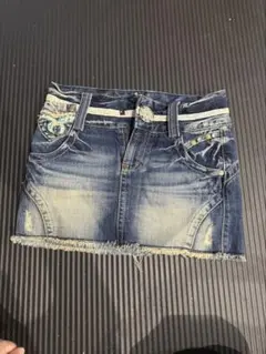 Red Pepper & Denim デニムミニスカート 希少激レアレッドペッパ