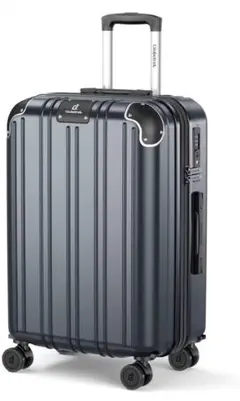 現役CA監修 スーツケース 機内持ち込み Sサイズ 40L 1〜3泊 グレー