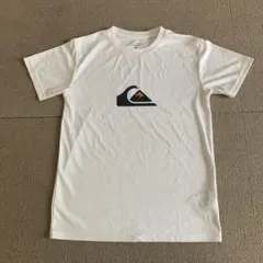 QUICKSILVER ホワイト Tシャツ 160 ラッシュガード 美品