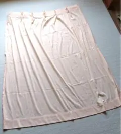 ニッセン　カーテン　約100ｃｍ✖約145ｃｍ　フック付き　1枚のみ　送料無料！