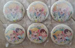 アイカツスターズ！ 缶バッジ 虹野ゆめ チーズソフトクッキー イオン　6個