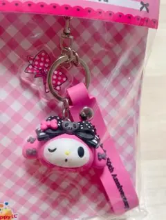My Melody マイメロ　ラバーマスコットキーホルダー c賞