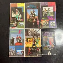 仮面ライダー　ベータビデオテープ　6本まとめ売り