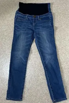状態◎マタニティ春夏伸縮性スキニーデニムS