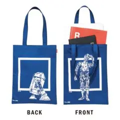 新品■BEAMS スターウォーズトートバッグ R2-D2 C-3PO エコバッグ