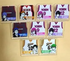 黒子のバスケ アクリルクリップ　まとめ売り
