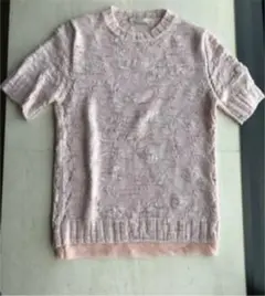 ニナリッチ 透かし編み ニット トップス S 美品