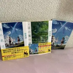 君の名は 言の葉の庭 小説 2点セット (ブックカバー付き)