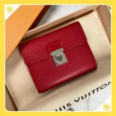 ⭐️極美品⭐️ルイヴィトン 折り財布 ポルトフォイユ コアラ エピ 赤A458