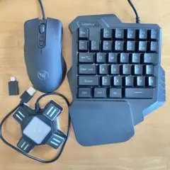 USINFLY 片手キーボード コンバーター ゲーミング