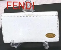 FENDI レディース長財布 セレリア ホワイト