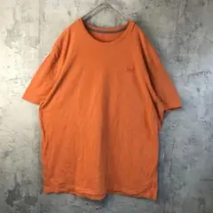 az583古着　Tシャツ　オレンジ　アンダーアーマ　90s Y2K