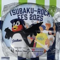 【新品】つば九郎　東京ヤクルトスワローズ　缶バッジ　スタンド付き　1種