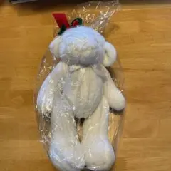新品未開封ホワイトベアぬいぐるみ