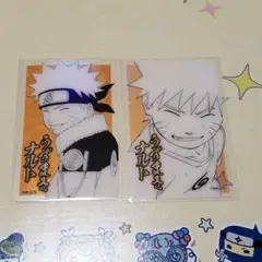 NARUTO　ナルト　ホロクリアカード　2枚セット