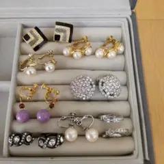 イヤリング【イミテーション】8点セット