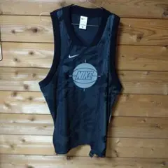 NIKE バスケットボール タンクトップ ブラックカモ