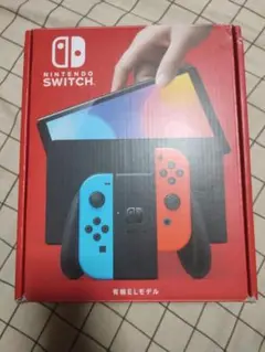 Nintendo Switch　有機EL　ネオン　今年8月購入　保証　ほぼ未使用