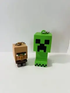 Minecraft ストラップ クリーパーと村人 2点セット