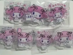 マイメロディ アクリルスタンド 缶バッチ　まとめ売り