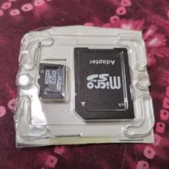 4GB MicroSDカードとアダプターセット