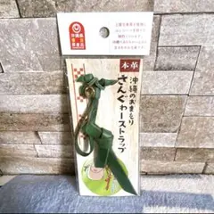 【新品未使用】沖縄 さんぐゎーストラップ グリーン