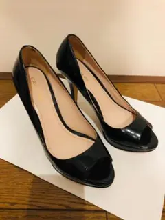 パンプス 黒 ブラック