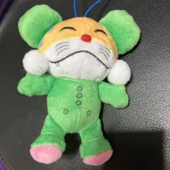 「ニャンちゅう！宇宙！放送チュー！」 カラフルぬいぐるみマスコット グリーン