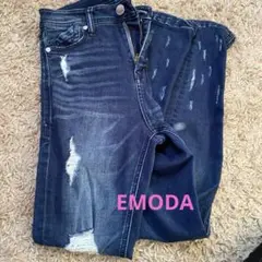 EMODA スキニーダメージデニム　サイズ1