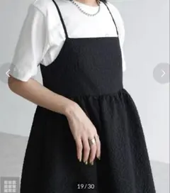 ELENCARE DUE フクレキャミワンピース ロングワンピース F ぽこぽこ