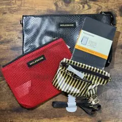 未使用 1201 MOLESKINE リネージ メッセンジャーバッグ 本革 黒 8051272894547-3.jpg