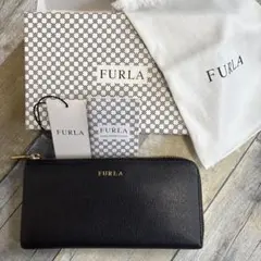 FURLA長財布　ブラック
