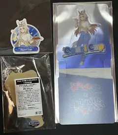 ウマ娘　カラオケ館　オグリキャップ　コースター　アクリルキーホルダー