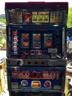 パチスロ　実機　4号機　タコスロ　載せ替えセット タコスロ 4号機 スロット実機 【レア台】【動作品】【1円