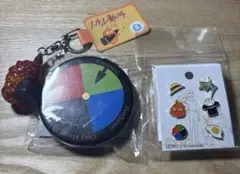 ジブリ　ハウルの動く城　ミラー＆キーホルダー＆ピアスセット