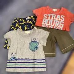 ショートパンツとTシャツセット 3