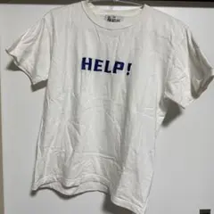 希少　THE BEATLES HELP！ロゴ刺繍　Tシャツ　ビートルズ
