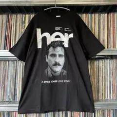 her 世界でひとつの彼女 Tシャツ Lサイズ スパイクジョーンズ 映画