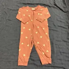 H&M ハート柄ロンパース 6-9M