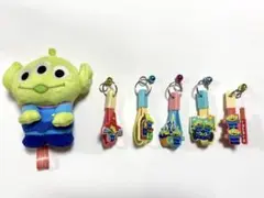 ディズニーリゾート　トイ・ストーリー リトルグリーンメン　キーチェーンセット