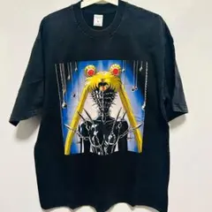 アバンギャルド メタル 美少女戦士 Tシャツ 半袖 春 夏 メンズ XL 2XL