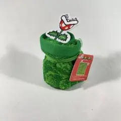 【人気商品】タグ付き　スーパーマリオ ミニタオル ハンカチ パックンフラワー