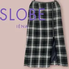 ❤️新品未使用❤️ SLOBE IENA ウールチェックタイトスカート
