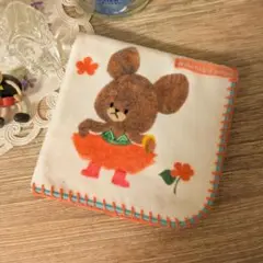 くまのがっこうthe bear's school タオルハンカチ ジャッキー丸眞