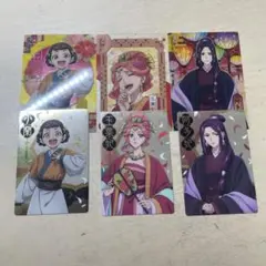アニメキャラクターカード 6枚セット