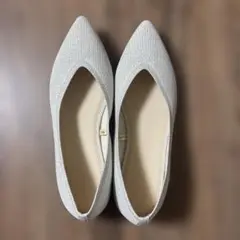 洗えるフラットシューズ 24.0 cm