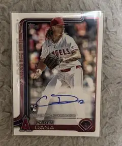topps2025 series2 auto Caden Dana エンジェルス