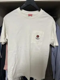 KENZO ポケット付き Tシャツ ホワイト