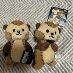 のだめカンタービレ　マングース　ぬいぐるみ　マスコット　2種セット